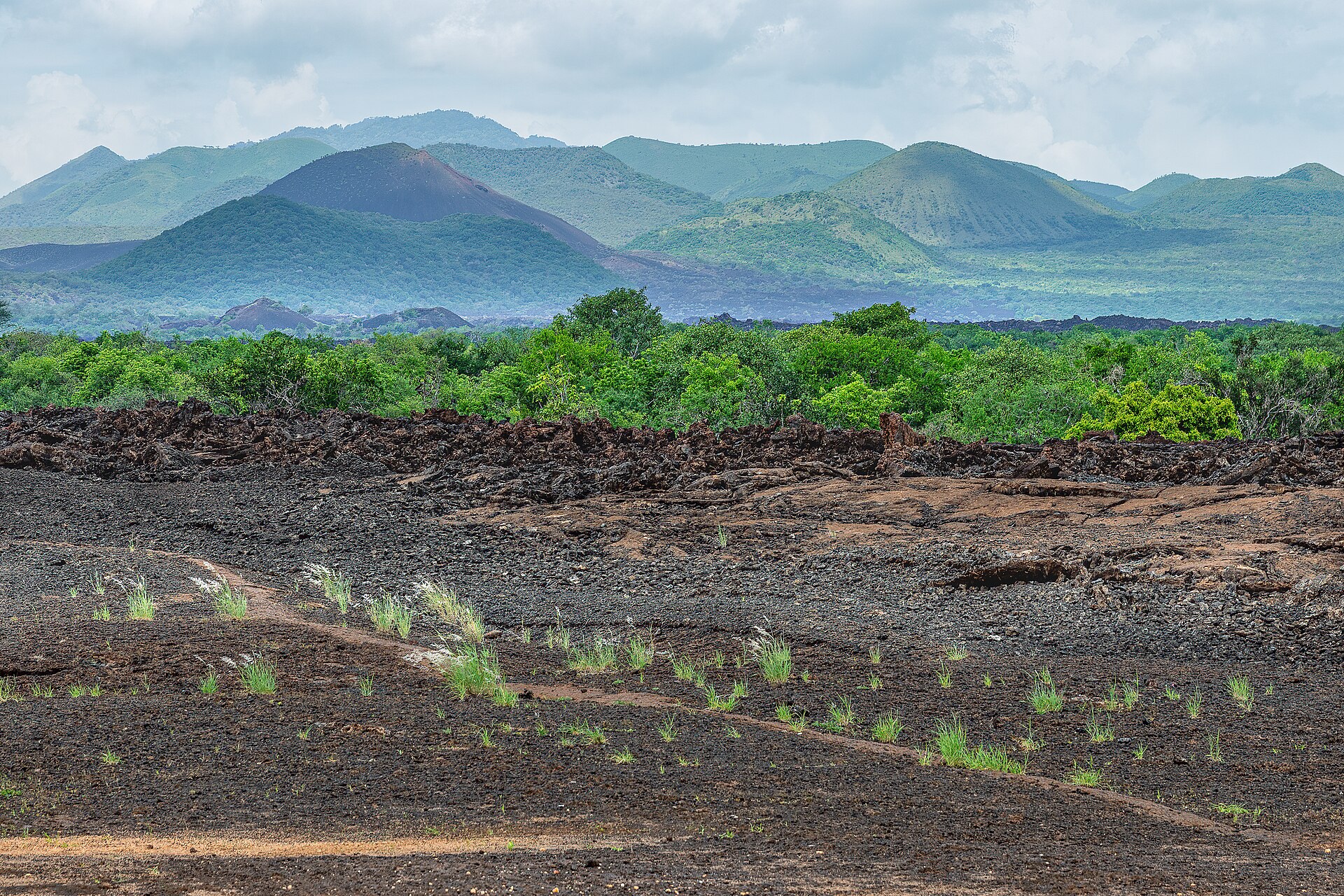Walking Safari on Chyulu hills on Chyulu Hills Walking Safari
